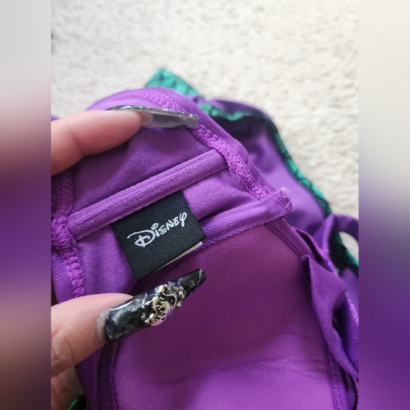 NEW Disney The Little Mermaid Ariel Cosplay Bikini Set - Picture 15 of 16